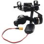 Tarot T-3D IV Metal 3 Axis Brushless Gimbal PTZ for GoPro 4 Hero4 Session TL3T02 W/Battery Straps