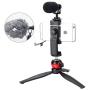 EACHSHOT Microphone for iPhone with Tripod, Recording Equipment with External Videomic Shotgun Mic and Stand for Android Cell Phone Vlog Filming, Smartphone Vlogging Kit for YouTube TikTok Live Video EACHSHOT Microphone for iPhone with Tripod, Recording Equipment with External Videomic Shotgun Mic and Stand for Android Cell Phone Vlog Filming, Smartphone Vlogging Kit for YouTube TikTok Live Video