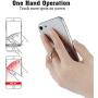 XIMALAYA 3 Pack Finger Phone Ring Holder Stand, 360° Rotation Durable Thin Universal Ring Buckle Grip Kickstand for iPhone, Samsung, LG, Google, Moto, Smartphones Tablets-Horse Series