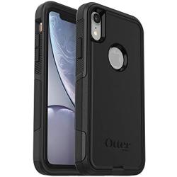 OtterBox COMMUTER SERIES Case for iPhone Xr - Frustration Free Packaging - BLACK