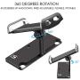 UZOPI Mavic Air Pro Platinum Spark Tablet Holder – Aluminum Adjustable Remote Controller Accessories Bracket Mount Extender with Neck Lanyard Strap for 4-12 Inch Phone Tablets