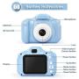 hyleton Digital Camera for Kids, 1080P FHD Kids Digital Video Camera with 2 Inch IPS Screen and 16GB SD Card for 3-10 Years Boys Girls Gift (Light Blue)