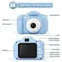 hyleton Digital Camera for Kids, 1080P FHD Kids Digital Video Camera with 2 Inch IPS Screen and 16GB SD Card for 3-10 Years Boys Girls Gift (Light Blue)
