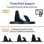 Dashboard Cell Phone Holder,SRUNP Car Phone Mount[Vertical Horizontal 360°Rotate] Dash Cell Phone Holder for Car Cradle Compatible iPhone 11 Pro Max XS XR X 8 7 6 Samsung Galaxy Note S10+ Smartphones