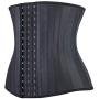 YIANNA Womens Underbust Latex Sport Girdle Waist Trainer Corsets Hourglass Body Shaper