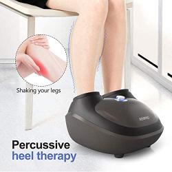 RENPHO Foot Massager with Shiatsu Tapping Heat and Compression, Deep Kneading Electric Foot Massage Machine with Memory Feature for Plantar Fasciitis Pain Relief, Promote Blood Circulation