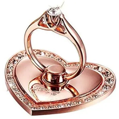 Universal Phone Grip Holder, Expanding Grip Soocket for Cellphones, 360?? Rotation Poop Grip Holder for Phones, iPad and Tablet(Rose Gold Universal Phone Grip Holder, Expanding Grip Soocket for Cellphones, 360?? Rotation Poop Grip Holder for Phones, iPad and Tablet(Rose Gold