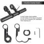 Enmoo Bike Handlebar Extender Aluminum Alloy Bicycle Handlebar Extension Bracket Bicycle Accessories for Holding Lamp Speedometer GPS Phone Mount Holder Enmoo Bike Handlebar Extender Aluminum Alloy Bicycle Handlebar Extension Bracket Bicycle Accessories for Holding Lamp Speedometer GPS Phone Mount Holder