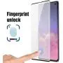 S10 Screen Protector Tempered Glass for Samsung Galaxy S10 Case Friendly 9H Hardness 3D Curved HD Coverage [Fingerprint ID Enabled] [Black] [2-Pack]