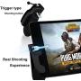 Yaliu Mobile Game Controller for iPad，Mobile Gaming L1R1 Trigger Handles for PUBG/Call of Duty Game Joystick Gamepad for 4.5-12.9inch Tablet & Android iOS Pad