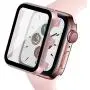 Ritastar Bumper Case for Apple Watch Screen Protector 40 mm with Metal Cover,HD Clear High Sensitive Screen Response,Bubble-Free,Protective PET Film,Full Coverage for iWatch Series 5 4 Women,Rose Pink Ritastar Bumper Case for Apple Watch Screen Protector 40 mm with Metal Cover,HD Clear High Sensitive Screen Response,Bubble-Free,Protective PET Film,Full Coverage for iWatch Series 5 4 Women,Rose Pink