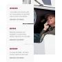 weBoost Drive Sleek OTR (470235) Truck Cell Phone Signal Booster | U.S. Company | All U.S. Carriers - Verizon, AT&T, T-Mobile, Sprint & More | FCC Approved, Drive Sleek OTR | Cradle