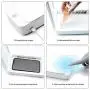 Phone Sanitizer UV, Aromatherapy Function cell Phone Disinfector, Portable Multi-Function Sterilizer Suitable for Mobile Phones, Toothbrushes, Watches, Masks, Headphones, Jewelry (White) Phone Sanitizer UV, Aromatherapy Function cell Phone Disinfector, Portable Multi-Function Sterilizer Suitable for Mobile Phones, Toothbrushes, Watches, Masks, Headphones, Jewelry (White)