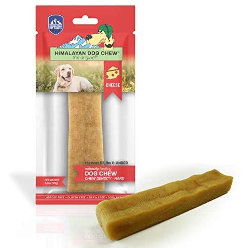 Himalayan Cheese Dog Chew | Long Lasting, Stain Free, Protein Rich, Low Odor | 100% Natural, Healthy & Safe | No Lactose, Gluten Or Grains | LARGE | for Dogs 55 Lbs & Smaller