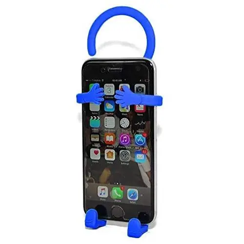 Bondi Silicon Flexible Cell Phone Holder, (Blue) Bondi Silicon Flexible Cell Phone Holder, (Blue)