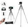 Fotopro Phone Tripod Stand, 39.5 Inch Lightweight Travel Tripod for iPhone with Remote Control, Aluminum Compact Camera Tripod for Nikon, Samsung, Huawei, Vlog Tripod for Tiktok YouTube Fotopro Phone Tripod Stand, 39.5 Inch Lightweight Travel Tripod for iPhone with Remote Control, Aluminum Compact Camera Tripod for Nikon, Samsung, Huawei, Vlog Tripod for Tiktok YouTube