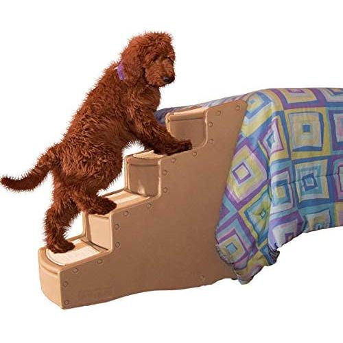 Pet Gear Easy Step IV Pet Stairs, 4-Step for Cats/Dogs, Portable/Lightweight, Sturdy