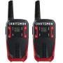CRAFTSMAN 16-Mile Long Range Walkie Talkies for Adults - Rechargeable Two Way Radios with VOX - CMXZRAZF118 (2 Pack)
