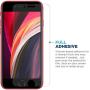 Tech Armor Premium Ballistic Tempered Glass Screen Protector for Apple iPhone SE 2020, iPhone 8 and iPhone 7 - with 99.99% HD Clarity and 3D Touch Accuracy, Clear [3 Pack]