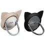 Cat Phone Ring Holder for Magnetic Car Mount, Phone Finger Ring for Magnet Mount, Finger Ring Stand Compatible for iPhone XS/XS Max/XR (2 Pack, Black/Gold) Cat Phone Ring Holder for Magnetic Car Mount, Phone Finger Ring for Magnet Mount, Finger Ring Stand Compatible for iPhone XS/XS Max/XR (2 Pack, Black/Gold)