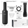 SEBIDER Handheld Vacuum Cleaner 8kPa Powerful Suction,U-Shape Cordless,Type-C Quick Charging, Lightweight, Home, Office and Vehicle Cleaning Device(SC100)