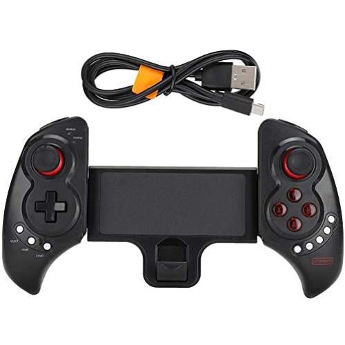 Ichiias Mobile Controller Flexible Wireless Bluetooth Gamepad Game Handle for Mobile Phone Tablet Computer