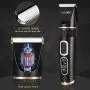 Dog Clippers Professional Heavy Duty Dog Grooming Clipper 3-Speed Low Noise High Power Rechargeable Cordless Pet Grooming Tools for Small & Large Dogs Cats Pets with Thick & Heavy Coats