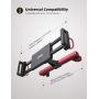 Headrest Tablet Holder, Car Tablet Mount - Lamicall Headrest Stand Cradle Compatible with Devices Such as iPad Pro Air Mini, Galaxy Tabs, Other 4.7-12.9" Cell Phones and Tablets - Red