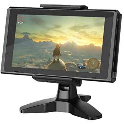 Stable Stand for Nintendo Switch, 360-Degree Adjustable Tablet Strong-Clamp Playstand, Heavy-Duty Base Desk Cell Phone Holder, Compatible with iPad iPhone Samsung Kindle Fire E-Reader by APPS2Car