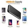ENEGON 2-Pack Portable Power Bank 10000mAh, The Phone Charger Battery with USB C Input and Dual USB Output for iPhone, iPad, Galaxy S9,Tablets and More ENEGON 2-Pack Portable Power Bank 10000mAh, The Phone Charger Battery with USB C Input and Dual USB Output for iPhone, iPad, Galaxy S9,Tablets and More