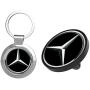 Magnetic Phone Car Mount, Universal Air Vent Car Cell Phone Holder and Key Chain [2 Pack], Compatible with iPhone X/8/8 Plus/7/7 Plus/6s Plus, Samsung Galaxy, LG, Nexus and More - Mercedes Benz
