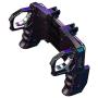 Houozon Phone Controller, 4-Finger Link Gamepad Quick Shooting Button Mobile Game with Cooling Fan, for iOS Android Electronic Accessories