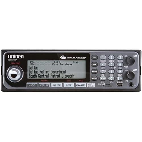 Uniden BCD536HP HomePatrol Series Digital Phase 2 Base/Mobile Scanner with HPDB and Wi-Fi. Simple Programming, TrunkTracker V, S.A.M.E. Emergency/Weather Alert. Covers USA and Canada.