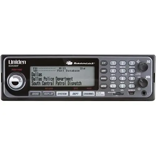 Uniden BCD536HP HomePatrol Series Digital Phase 2 Base/Mobile Scanner with HPDB and Wi-Fi. Simple Programming, TrunkTracker V, S.A.M.E. Emergency/Weather Alert. Covers USA and Canada.