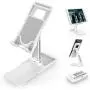 Cell Phone Stand Holder, Foldable Desktop Phone Stand, Extensiable Anti-Slip Base and Height Angle Adjustable Desk Phone Holder for iPad, Kindle, Mobile Phone, Tablet and Switch Cell Phone Stand Holder, Foldable Desktop Phone Stand, Extensiable Anti-Slip Base and Height Angle Adjustable Desk Phone Holder for iPad, Kindle, Mobile Phone, Tablet and Switch