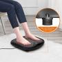Snailax 2-in-1 Shiatsu Foot and Back Massager with Heat, Washable Cover, Flexible Massage Nodes for All Size Feet, Foot Warmer, Electric Foot Massage Machine Relieves Foot Back Pains