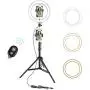 Arespark 10" Selfie Ring Light with 60" Adjustable Tripod Stand & Cell Phone Holder for Live Stream/Makeup/Photography/YouTube Video Compatible with iPhone/Android (Black) Arespark 10" Selfie Ring Light with 60" Adjustable Tripod Stand & Cell Phone Holder for Live Stream/Makeup/Photography/YouTube Video Compatible with iPhone/Android (Black)