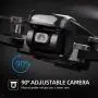Ruko U11 GPS Drone with Camera, 4K UHD FPV Quadcopter Drones for Adults with Auto Return Home, Follow Me, Tap Fly, 20 Mins Flight Time, Easy to Use for Beginner (2 Batteries and Carrying Case) - Black