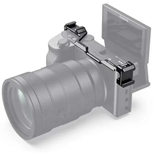 SMALLRIG Cold Shoe Mount Adapter Relocation Plate for Sony Alpha A6600 Mirrorless Camera - BUC2498 SMALLRIG Cold Shoe Mount Adapter Relocation Plate for Sony Alpha A6600 Mirrorless Camera - BUC2498