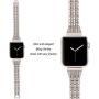 Aottom Compatible for Apple Watch Band 38mm 40mm Women Diamond Rhinestone Crystal Metal Luxury Jewelry Bling Glitter Sport Replacement Band Bracelet Wristband for 38mm 40mm iWatch Band Series 4/3/2/1