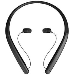 LG Tone Flex HBS-XL7 Bluetooth Wireless Stereo Neckband Earbuds with 32-Bit HiFi DAC Tune by Meridian Audio, Black