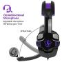 Geekria SADES SA-930 3.5MM Gaming Headsets with Mic and Volume-Control for Google Stadia, PS4, New Xbox One, Laptop, Tablet, PC, Mobile Phones, Noise Cancellation Stereo Music Headphone (Purple)