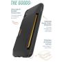 Smartish iPhone X/XS Wallet Case - Wallet Slayer Vol. 1 [Slim + Protective] Credit Card Holder for Apple iPhone 10s/10 (Silk) - Black Tie Affair