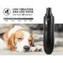 Pecute Large Dog Nail Grinder Rechargeable Electric Dog Nail Trimmer for Paw Grooming Gentle and Painless Nail Clippers for Medium and Large Dogs (2H Quick USB Charge 14H Long Work Time) Pecute Large Dog Nail Grinder Rechargeable Electric Dog Nail Trimmer for Paw Grooming Gentle and Painless Nail Clippers for Medium and Large Dogs (2H Quick USB Charge 14H Long Work Time)