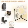 LED Ring Light - 10" Selfie Ring Light with Tripod Stand & Cell Phone Holder for Live Stream/Makeup, Dimmable Led Camera Beuty Ringlight for YouTube Video/Photography Compatible for iPhone and Android LED Ring Light - 10" Selfie Ring Light with Tripod Stand & Cell Phone Holder for Live Stream/Makeup, Dimmable Led Camera Beuty Ringlight for YouTube Video/Photography Compatible for iPhone and Android