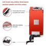 Screen Replacement for iPhone 8 Plus White 5.5 inch 3D Touch LCD Screen Digitizer Replacement Frame Display Assembly Set with Repair Tool Kit (iPhone 8 Plus Screen, White)