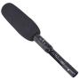 Bestshoot Condenser Interview Microphone Photography Shotgun Mic for Video Camcorders DSLR DV Camcorder 11 inches/27cm Camera Microphone with Metal Holder, Anti-Wind Foam Cap XLR Cable