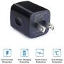 USB Wall Plug, GiGreen 2.1A Dual Port USB Power Block 5 Pack Portable Quick Charger Cubes Compatible iPhone 7/6 plus/8/x, Samsung Galaxy S9/S10e/S9/S8 Plus/S6, LG G8/G7/V35/V40 ThinQ, Moto G7 plus