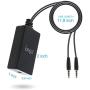 Audio Converter for Nintendo Switch, 2 in 1 Audio Chat Adapter for Nintendo Switch - Support Voice Chat with Your Headphone
