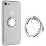 Phone Ring Stand Holder, ICEYA Smart Phone Mirror Finger Ring Holder 360°Rotation Case Ring Stand Grip Mount for iPhone 7/7 Plus, Galaxy S8/S8 Plus and Other Smartphones (Silver)